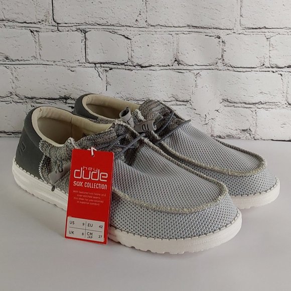 HEY DUDE \'WALLY SOX\' MOCCASIN SHOE ADULT SIZE 9 main image 8